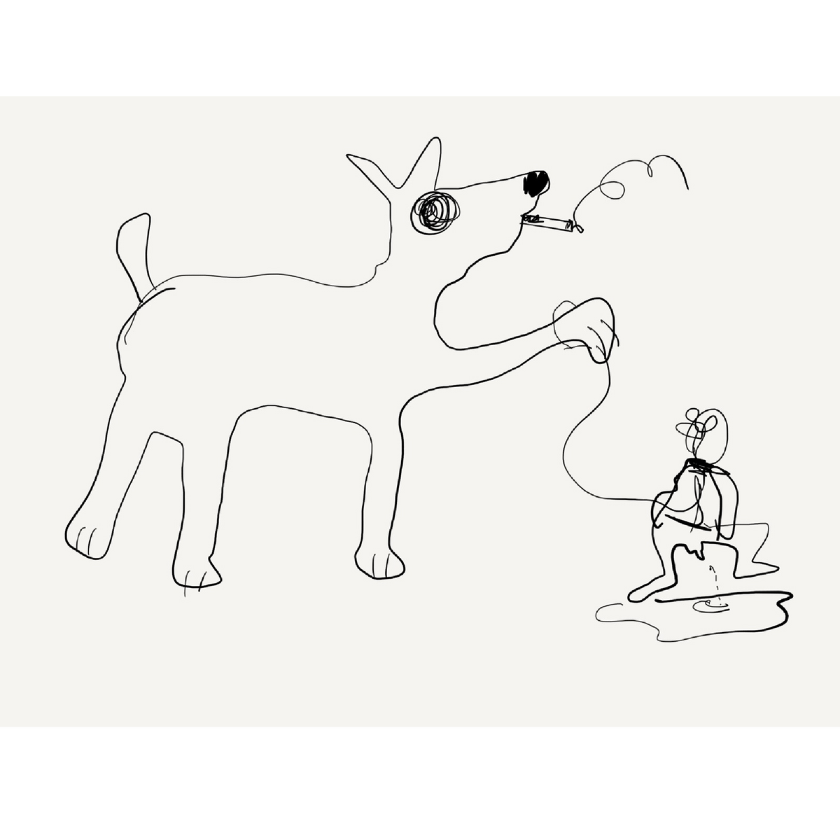 Walking the dog?